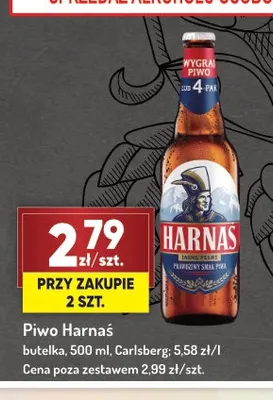 Piwo Harnaś promocja w Avita