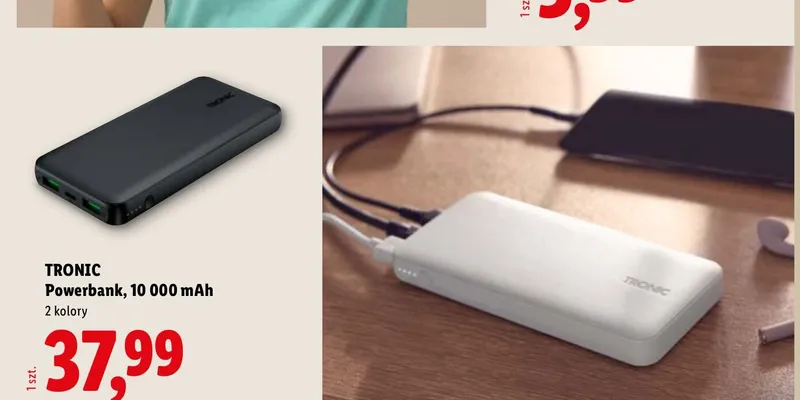 Powerbank TRONIC promocja w Lidl