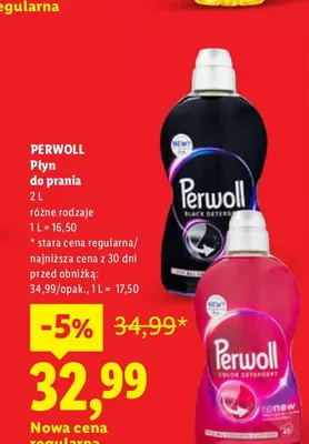 Płyn do prania Perwoll promocja w Lidl