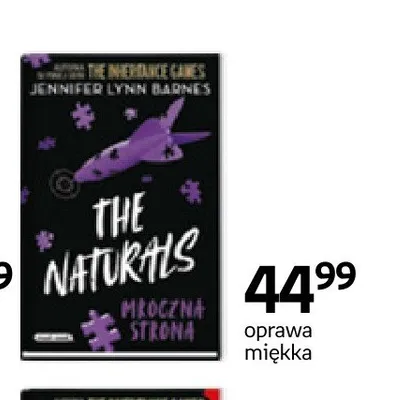 Książka The Naturals Mroczna strona Jennifer Lynn Barnes oprawa miękka promocja w Empik