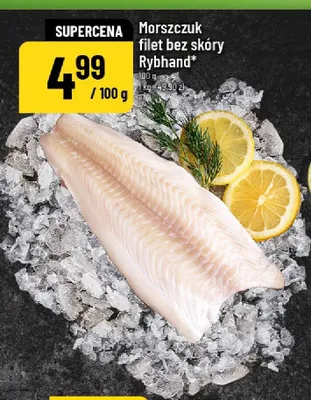 Morszczuk filet bez skóry Rybhand promocja w POLOmarket