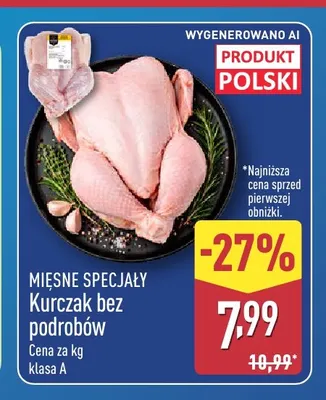 Uda z kurczaka bez antybiotyków Mięsne specjały Ami promocja w Aldi
