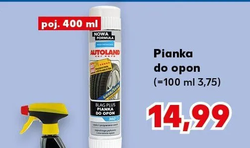 Pianka do opon promocja w Kaufland