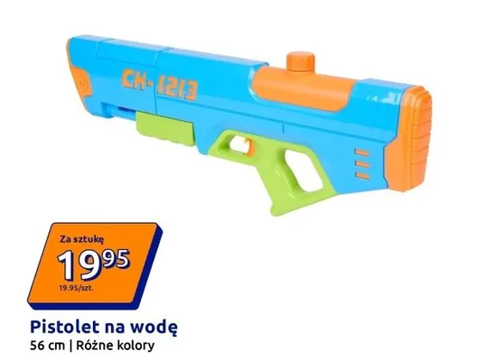Pistolet na wodę promocja w Action