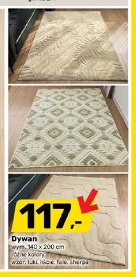 Dywan 140x200 cm promocja w Bricomarche