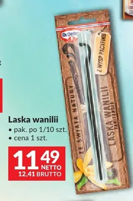 Laska wanilii Dr.Oetker promocja w Makro