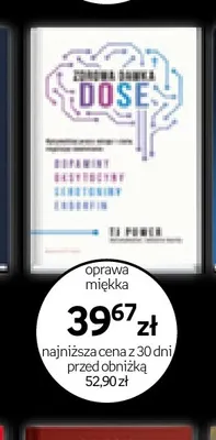Książka Zdrowa dawka DOSE TJ Power promocja w Empik
