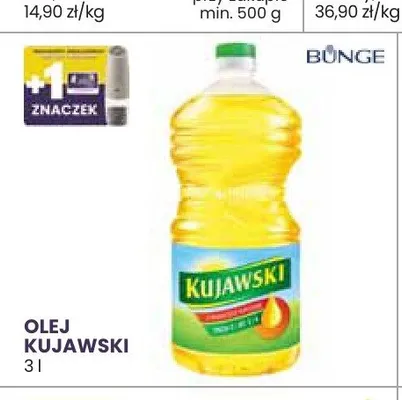 Olej rzepakowy Kujawski promocja w Stokrotka