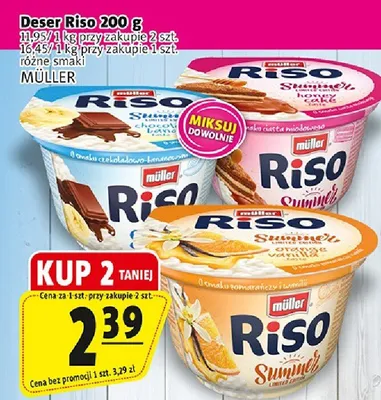 Deser Riso Müller promocja w Prim Market