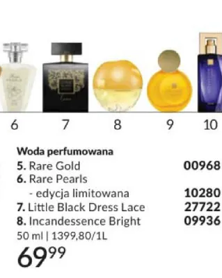 Woda perfumowana Avon Rare Gold promocja w AVON
