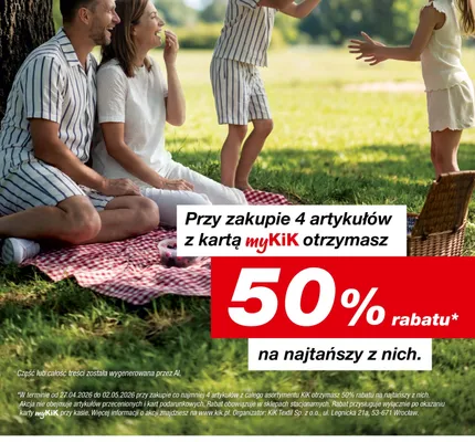 Gazetka, strona 1 promocja w KiK