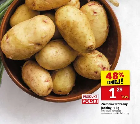 Ziemniak wczesny jadalny polski promocja w Twój Market