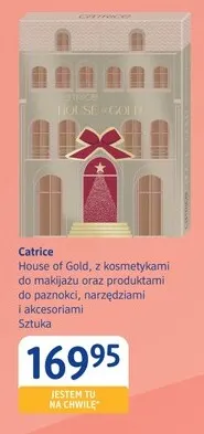 Kalendarz adwentowy House of Gold Catrice promocja w Drogerie DM