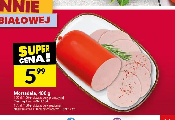 Mortadela Białecki Kuchnia promocja w Twój Market
