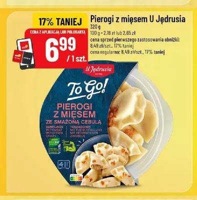 Pierogi z mięsem U Jędrusia promocja w POLOmarket