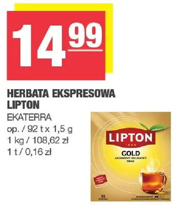 Herbata ekspresowa promocja w SPAR