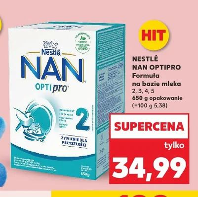 Formuła na bazie mleka Nestlé NAN Optipro 3 promocja w Kaufland