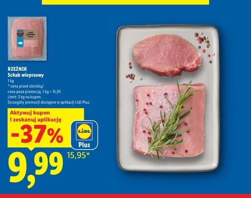 Schab wieprzowy Rzeźnik promocja w Lidl