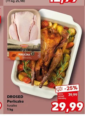 Perliczka tuszka Drosed Selecton promocja w Kaufland