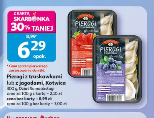 Pierogi Kotwica promocja w Auchan