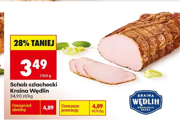 Schab szlachecki Kraina Wędlin promocja w Biedronka