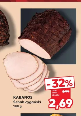 Schab cygański Kabanos promocja w Kaufland