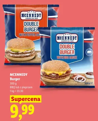 Burger BBQ MCENNEDY promocja w Lidl