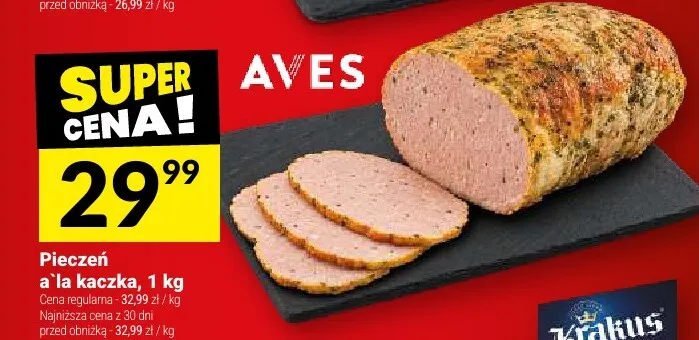 Pieczeń a'la kaczka Aves promocja w Twój Market