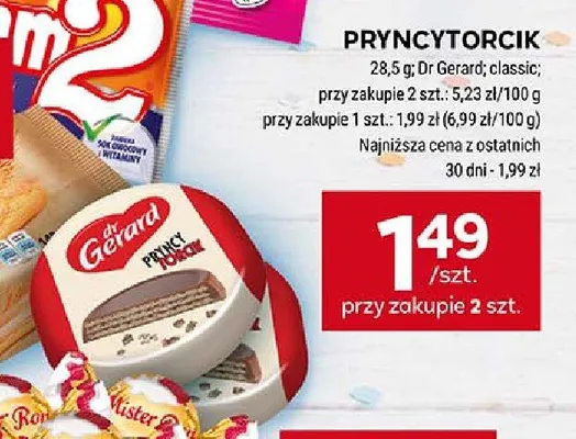 Pryncytorcik classic Dr Gerard promocja w Stokrotka