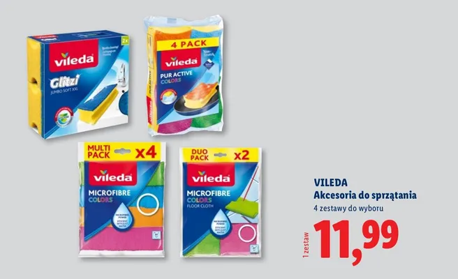 Akcesoria do sprzątania promocja w Lidl