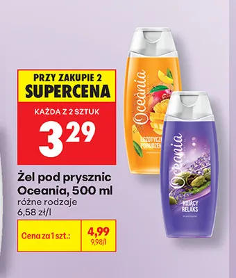 Żel pod prysznic ocean 3w1 Man's thing promocja w Biedronka