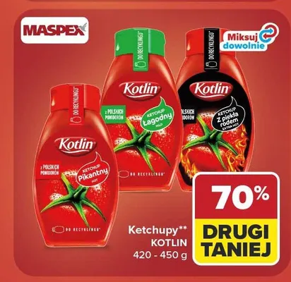 Ketchup Kotlin Łagodny promocja w Carrefour