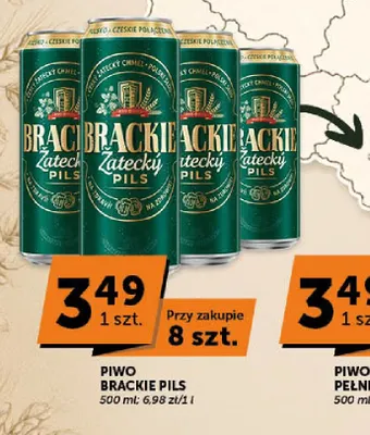 Piwo Brackie Pils promocja w ABC