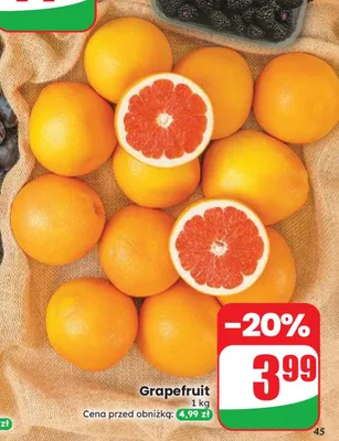 Grapefruit promocja w Dino