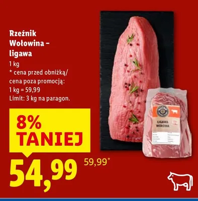 Wołowina Rzeźnik - ligawa promocja w Lidl