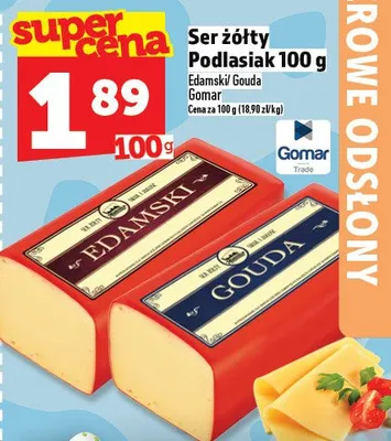 Ser żółty Podlaski promocja w TOPAZ