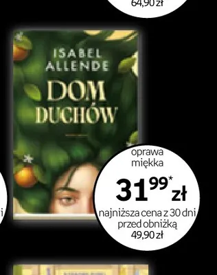 Książka Dom duchów Isabel Allende promocja w Empik