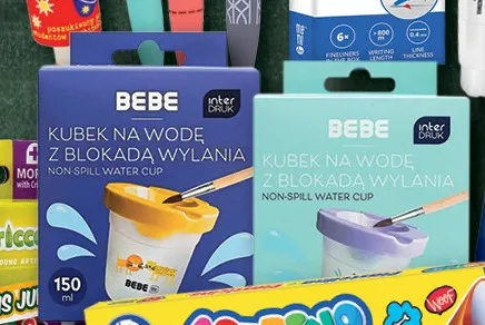 Kubek na wodę z blokadą wylania Bebe promocja w Gram Market