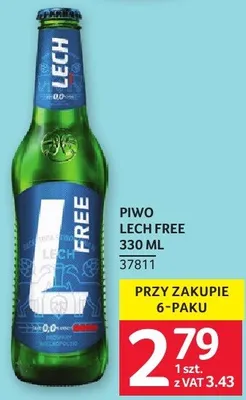 Piwo Lech Free 330ML promocja w Selgros