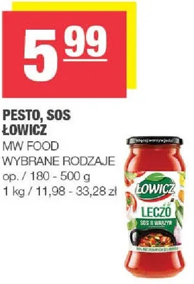 Sos Łowicz MW Food promocja w SPAR