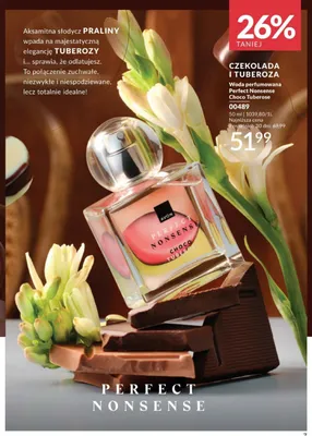Woda perfumowana Avon Perfect Nonsense Choco Tuberose promocja w AVON