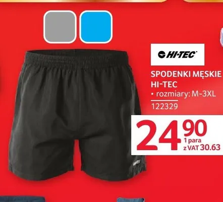 Spodenki męskie HI-TEC promocja w Selgros