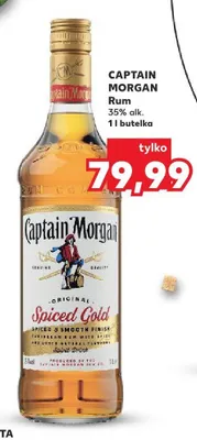 Rum Captain Morgan Spiced Gold promocja w Kaufland