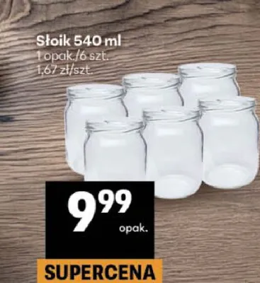 Słoik 540 ml promocja w Delikatesy Centrum