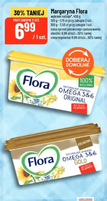 Margaryna Flora Gold promocja w POLOmarket