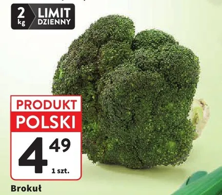 Brokuł promocja w Intermarche