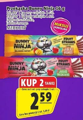 Przekąska Bunny Ninja promocja w Prim Market
