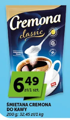 Śmietanka Cremona Classic do kawy promocja w Euro Sklep