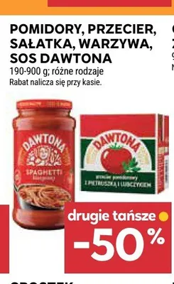Sos spaghetti Dawtona promocja w Stokrotka