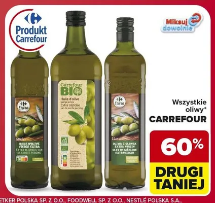 Oliwy Carrefour promocja w Carrefour